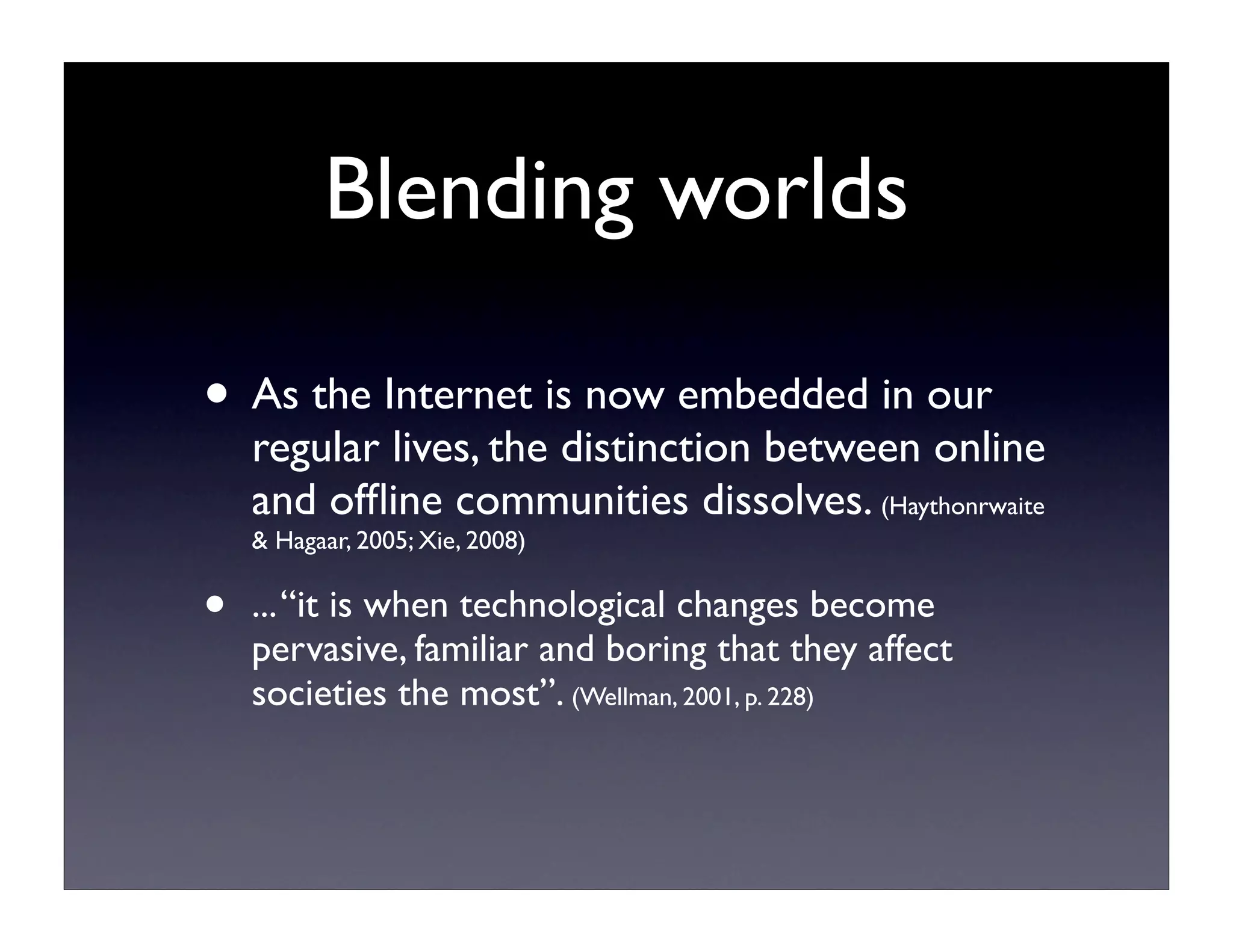 Online Communities Review