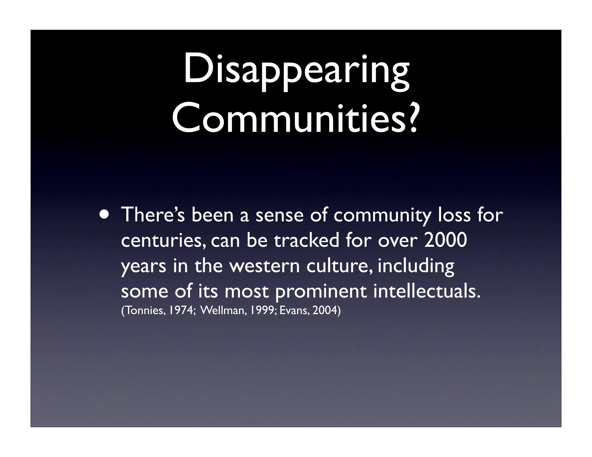 Online Communities Review