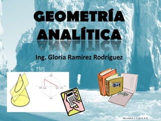 Geometría analítica Ing. Gloria Ramírez Rodríguez San Lucas B. C. S. por G. R. R. 