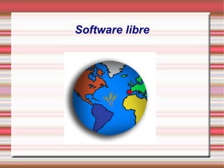 Software libre 