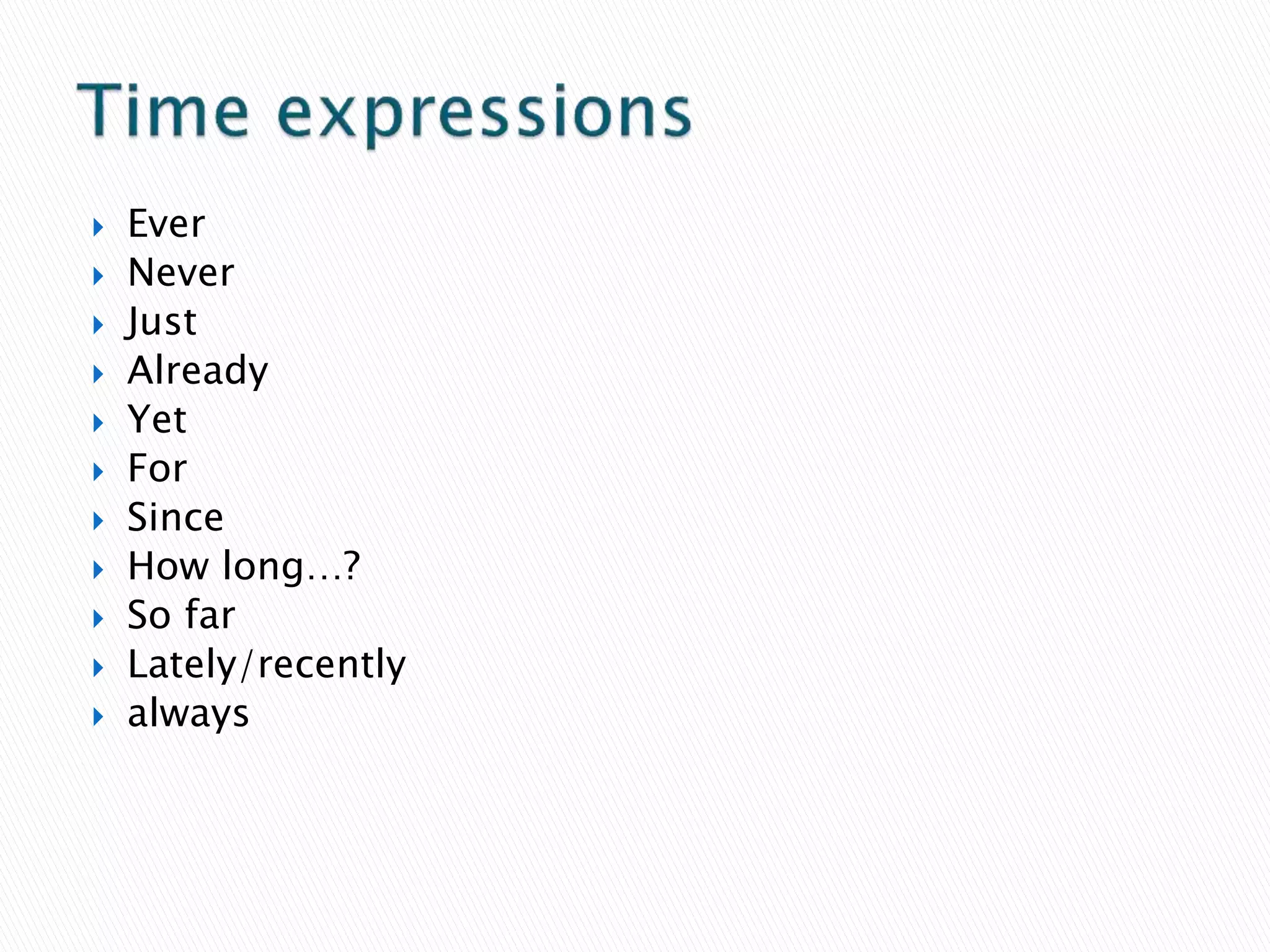present-perfect-simple | PPT