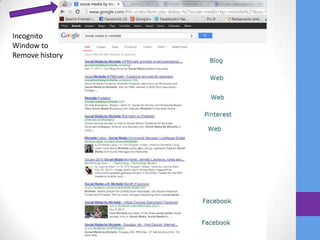 Incognito
Window to
Remove history
 