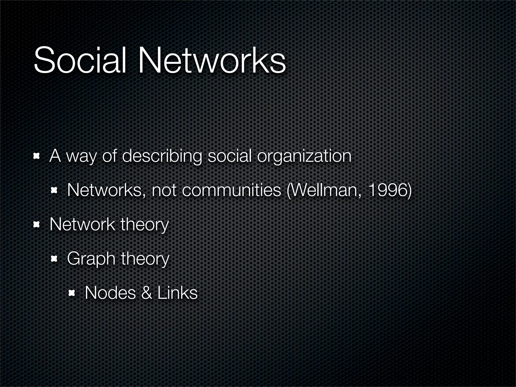 Online Social Networks Review
