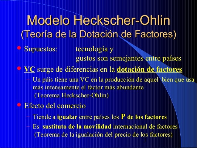 FACTORES DE PRODUCCION