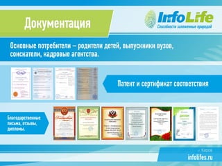 Презентация компании InfoLife