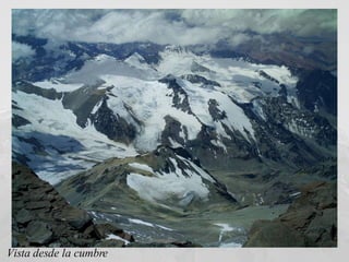 Vista desde la cumbre 