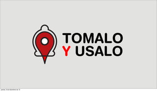 jueves, 6 de diciembre de 12
 