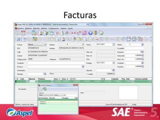 Facturas
 