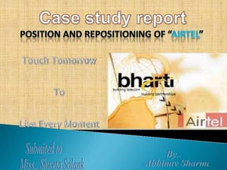 mGovernanace Bharti Airtel Ltd Submited to Miss.. Shweta Solanki.. By.. Abhinav Sharma 