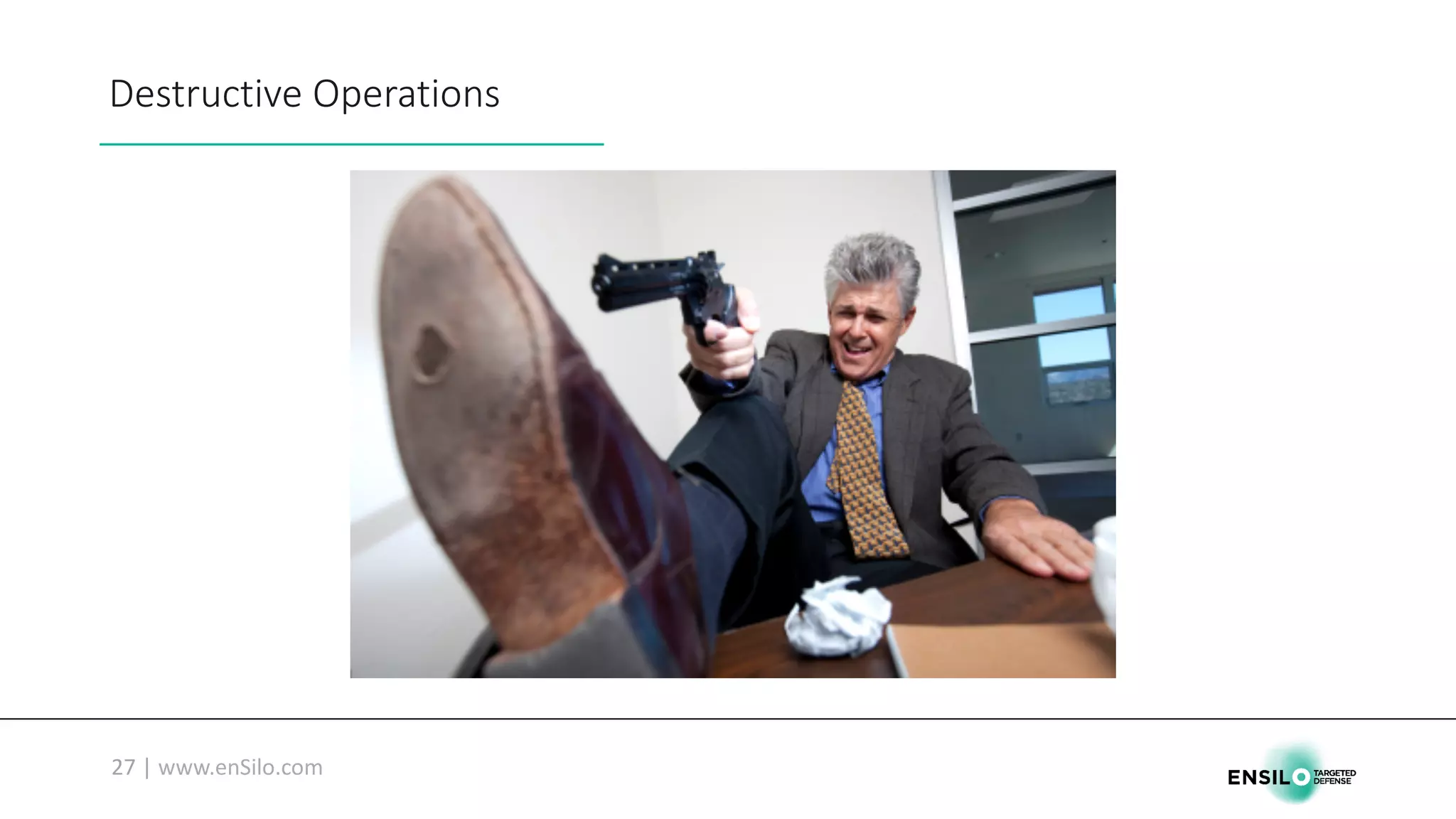 Destructive	Operations
 