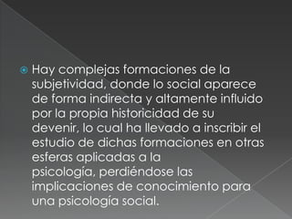 La Personalidad (Psicología Social)