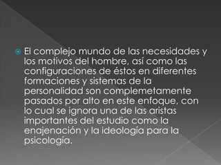 La Personalidad (Psicología Social)