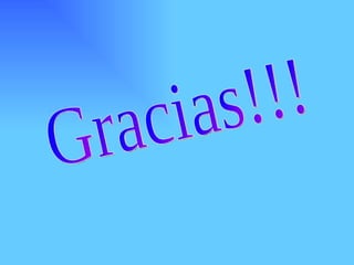 Gracias!!! 