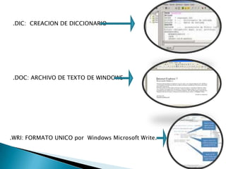 ARCHIVOS DE AUDIOSon todos y cada uno de los formatos que poseen sonidos