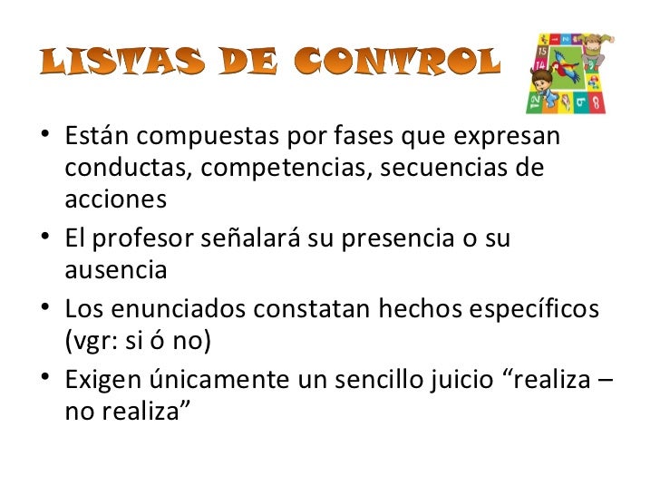 Instrumentos de Evaluación en educación física