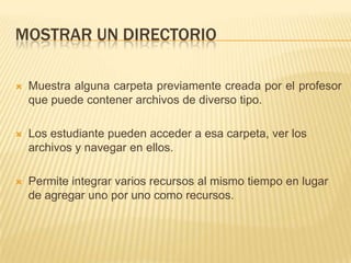 Actividades en moodle