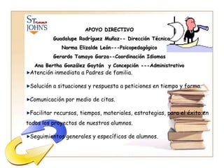 CUALIFICACIÓNOrientada al logro de resultados y a elevar registros personalesManejamos una evaluación holística, en tres momentos: inicial, de desarrollo y Terminal.