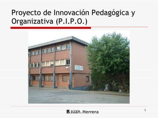 Proyecto de Innovación Pedagógica y Organizativa (P.I.P.O.) 