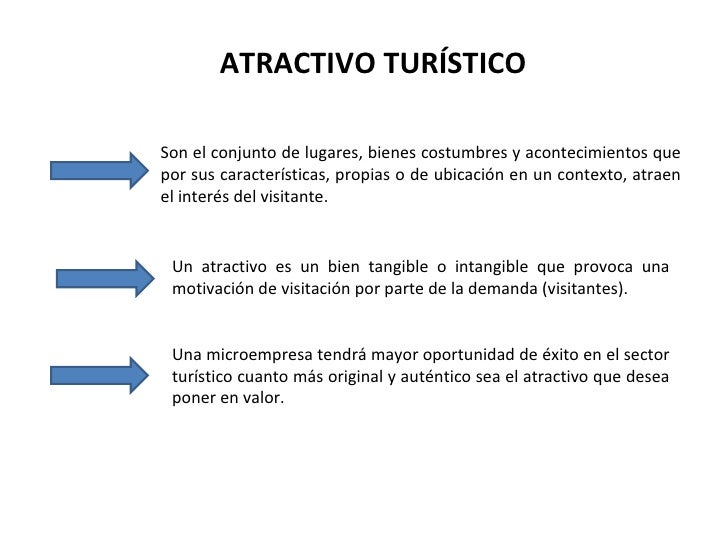 atractivos turisticos