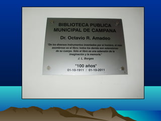 PresentacIÓN BIBLIOTECA 