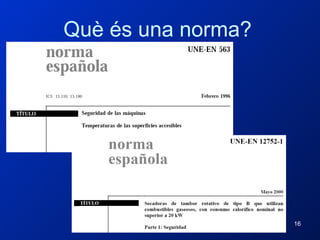 Què és una norma? 