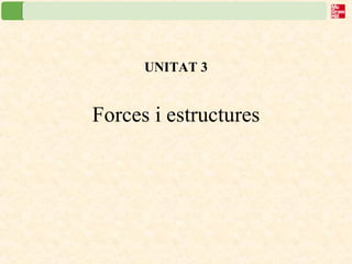 UNITAT  3 Forces i estructures 
