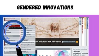 gendered innovations
 