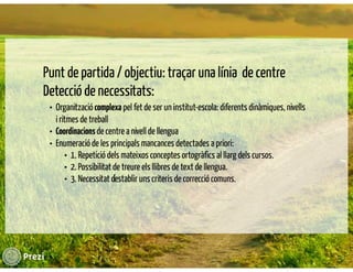 Fent camí cap al Tractament Integrat de Llengües