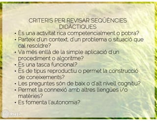 Fent camí cap al Tractament Integrat de Llengües