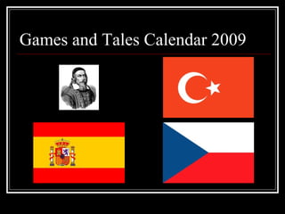 Games and Tales Calendar 2009 