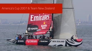 America's Cup 2007 & Team New Zealand
 