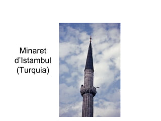 Minaret d’Istambul (Turquia) 