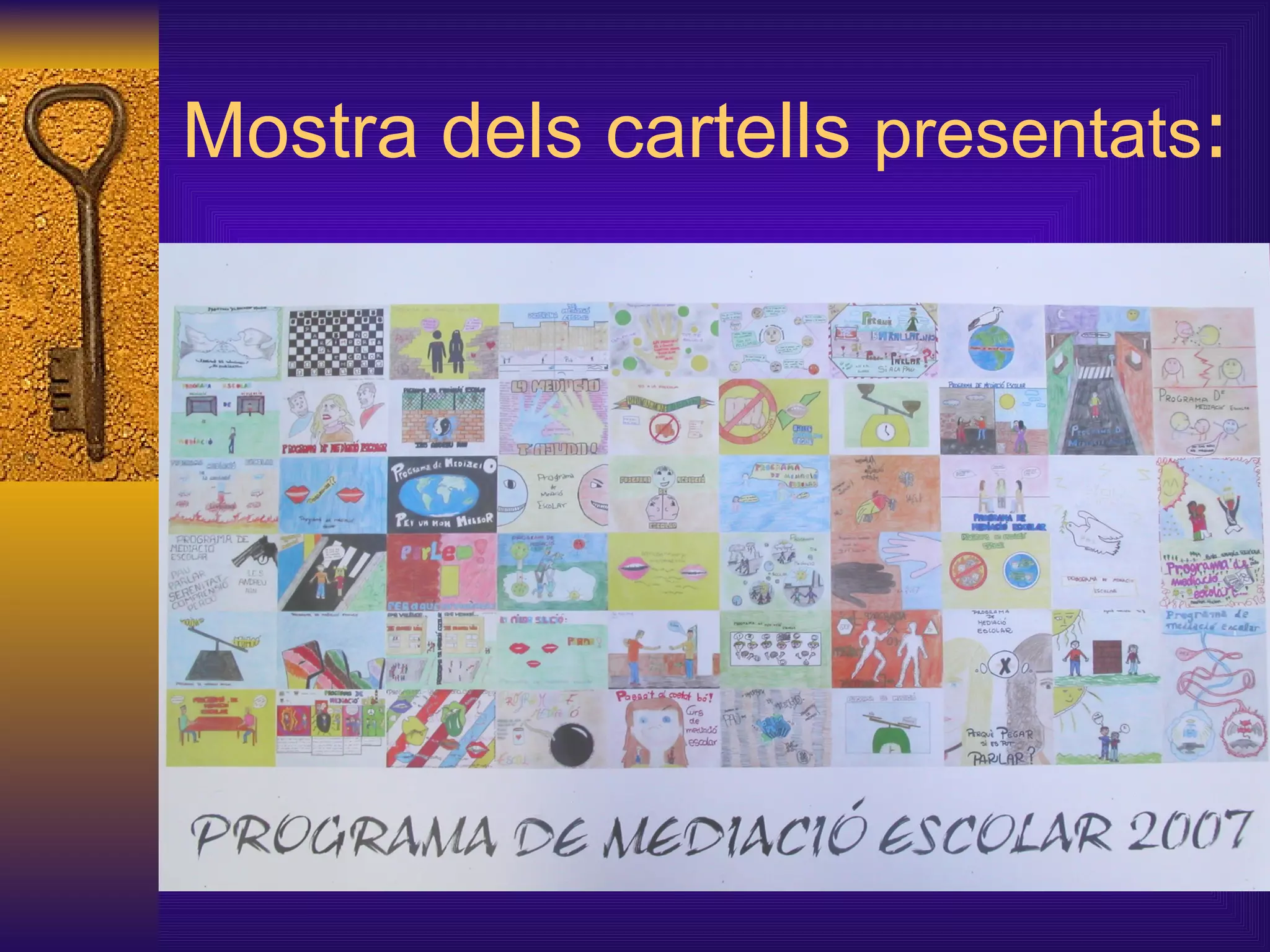 Mostra dels cartells  presentats : 