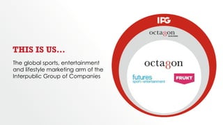 THIS IS US…
The global sports, entertainment
and lifestyle marketing arm of the
Interpublic Group of Companies
 