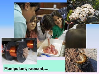 Manipulant, raonant,...
 