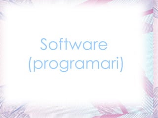 Software (programari) 