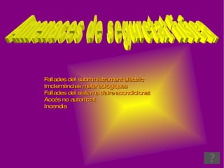 Amenaces de seguretat física 