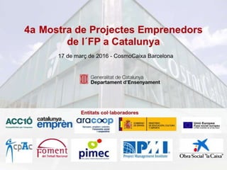 Presentació Projectes IV MOSTRA