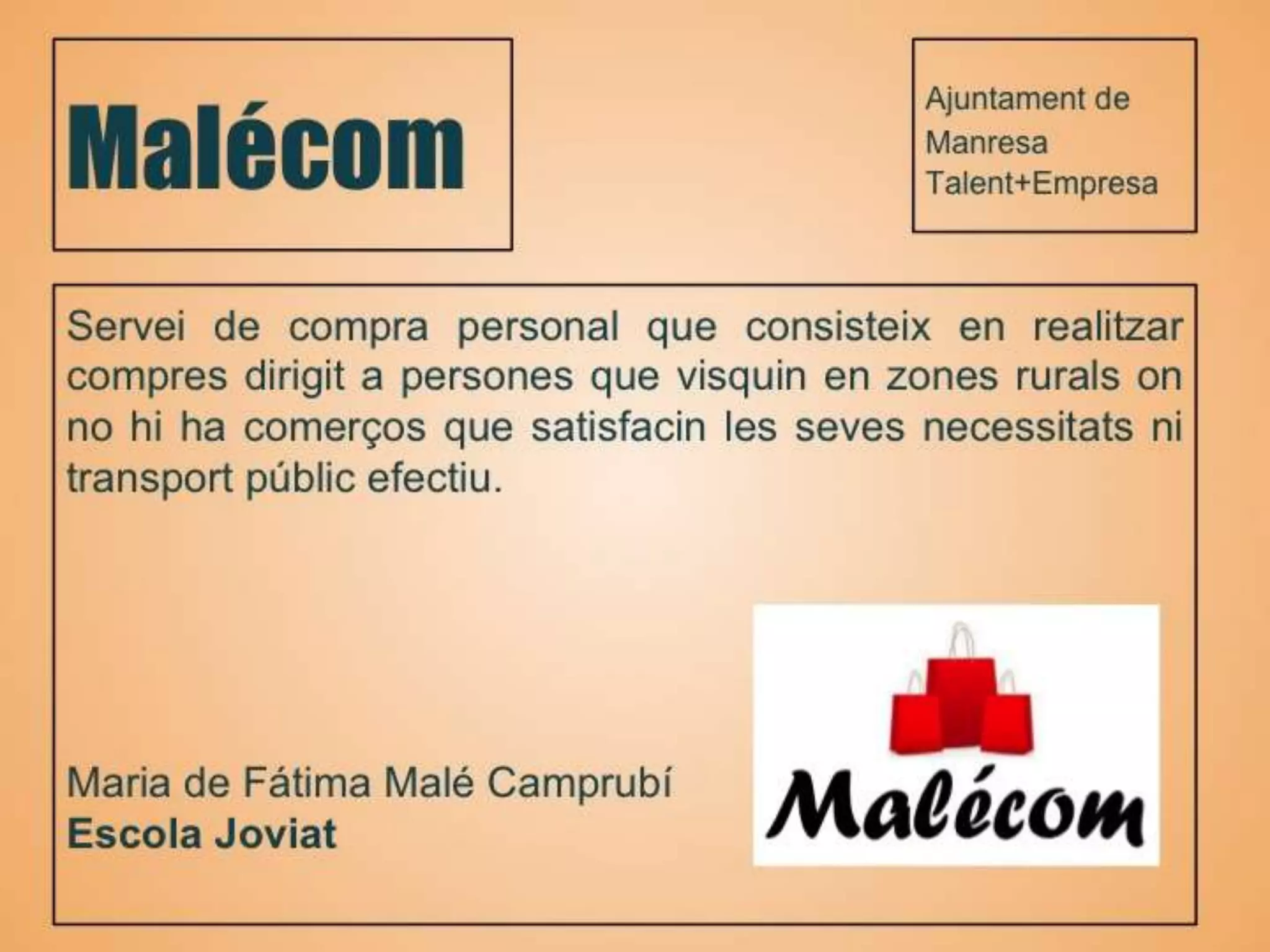 Presentació premiats