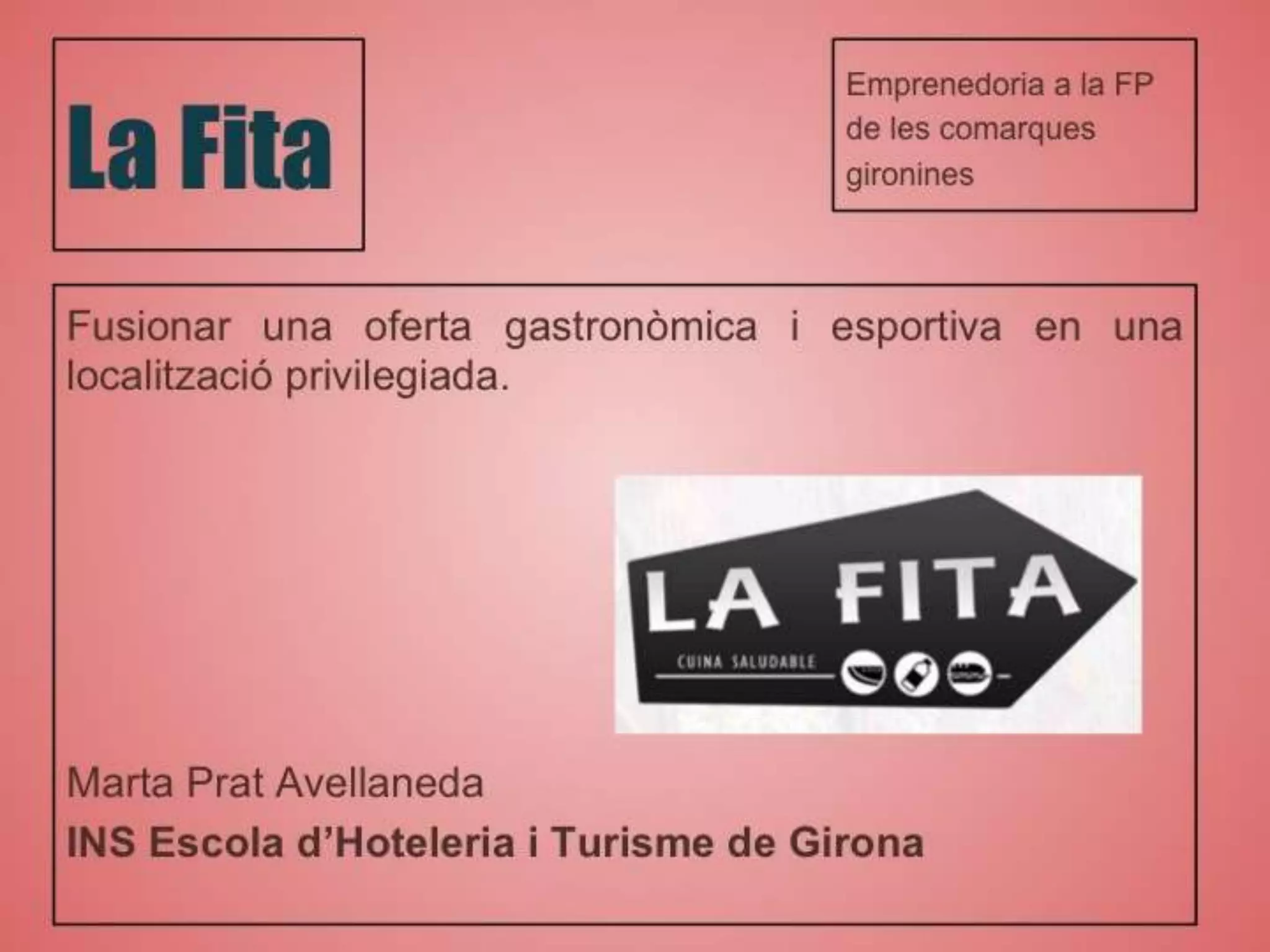 Presentació premiats