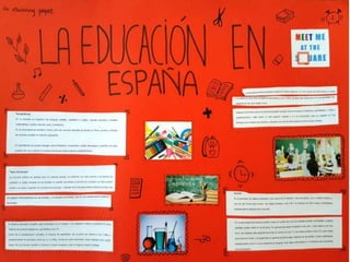 Presentació6 la educación en españa
