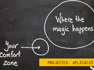PROJECTES: APLICACIÓ
 