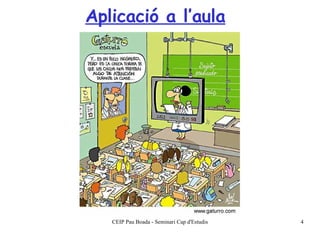 Aplicació a l’aula 