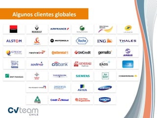 Algunos	
  clientes	
  globales	
  
 