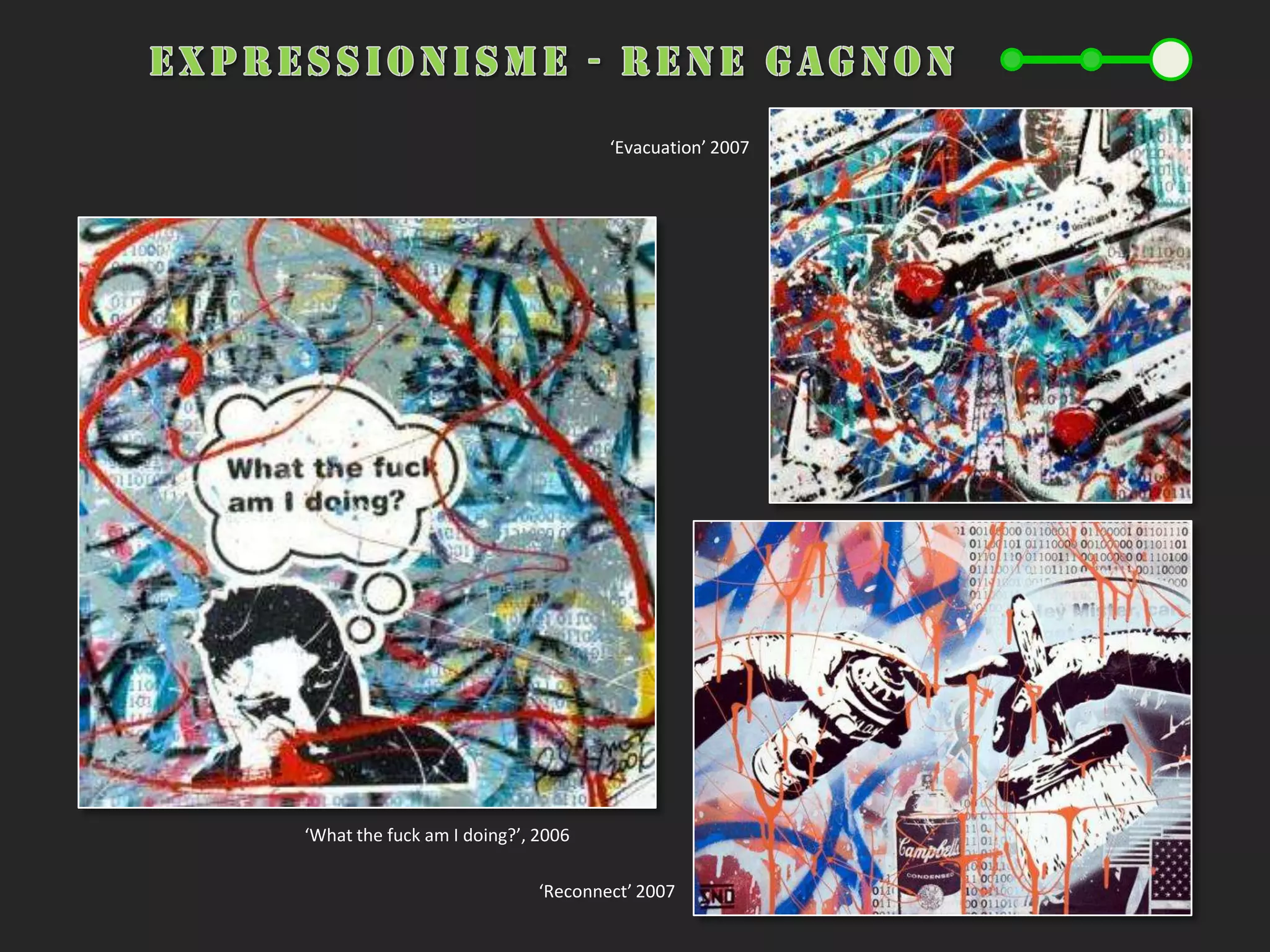 estilsEstils de TAG:Brogway Elegant, propis de Manhatan (lletres allargades, fines i molt juntes), Brooklyn(lletres separades i decorades) i Bronx(barreja dels dos anteriors).BronxBrooklynBroadway Elegant2135641, 2 i 3  Estils senzills TAG4 i 5Exemples Brogway i Brooklyn6 Exemple Bronx