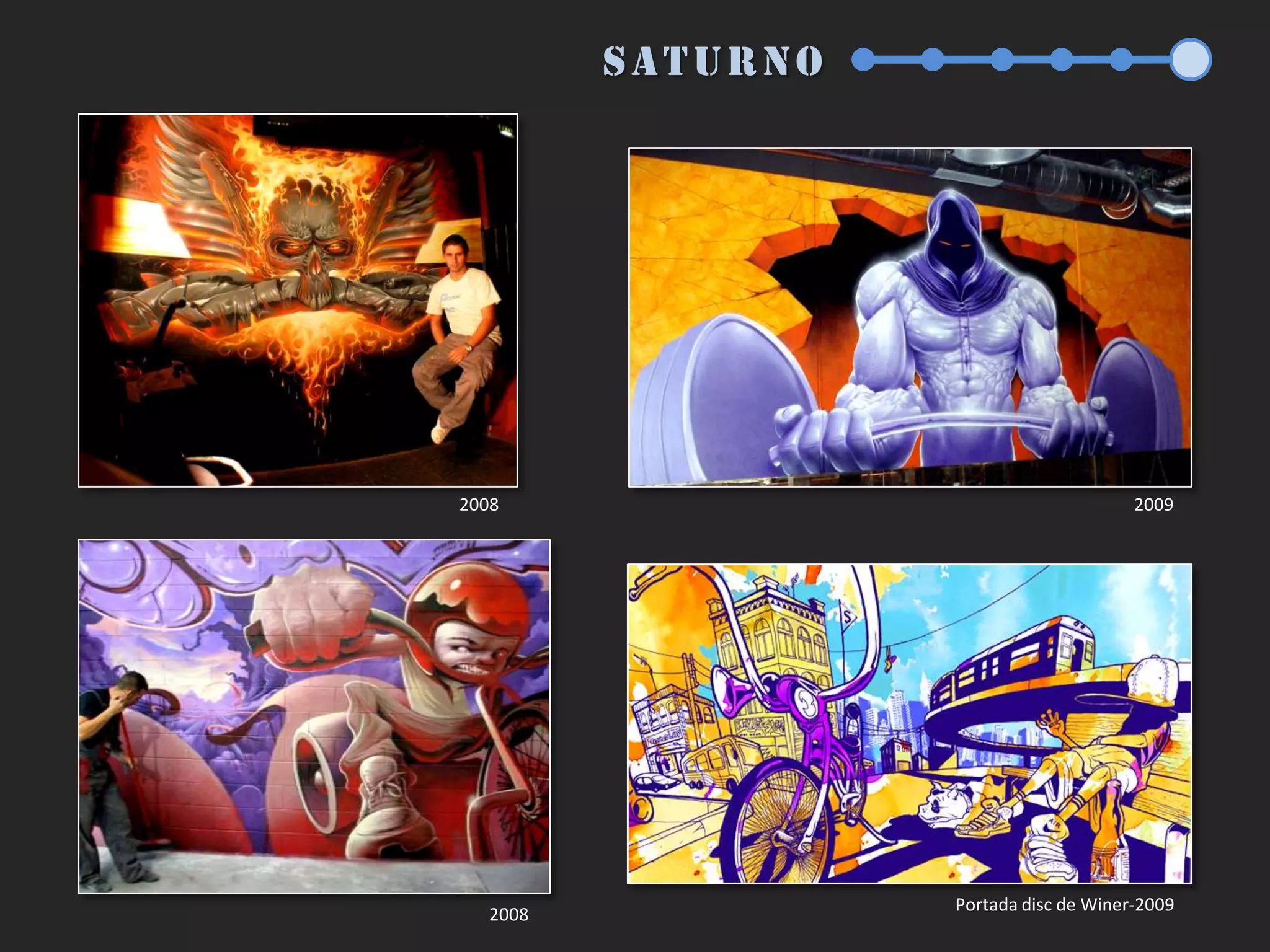 KeithHaringKutztown, 1989Barcelona, Barri Xinès, 1989Barcelona,  Gràcia, 2008