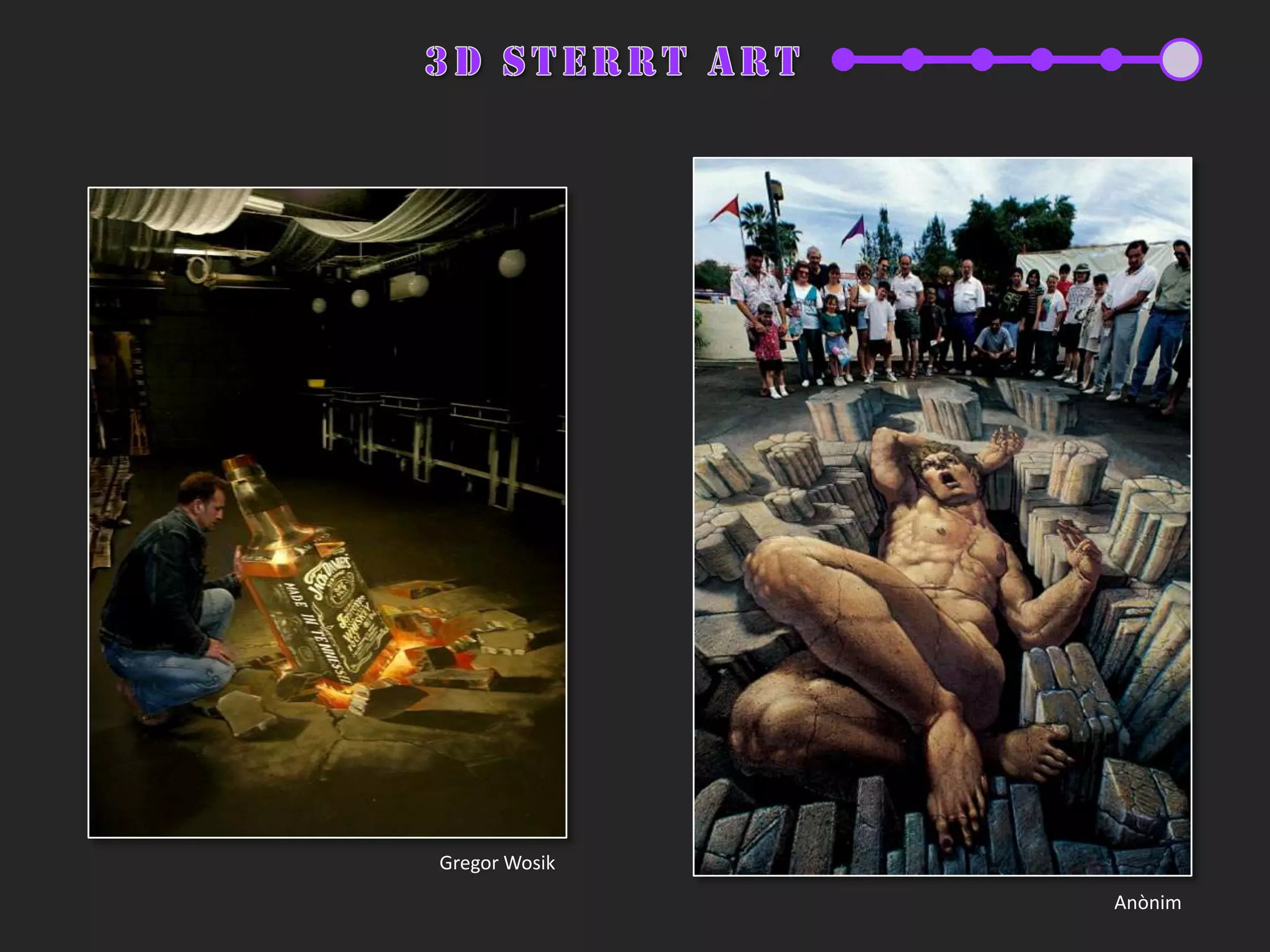   Creat una la manera nova  de fer grafiti, el braille.