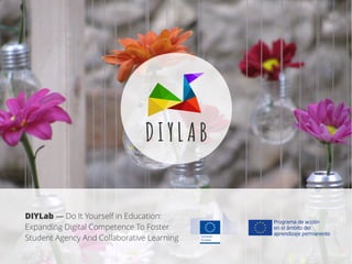 DIYLab — Do It Yourself in Education:
Expanding Digital Competence To Foster
Student Agency And Collaborative Learning
 
