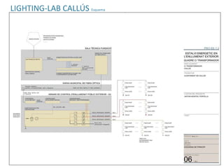 L IGHTING-LAB CALLÚS  Esquema 