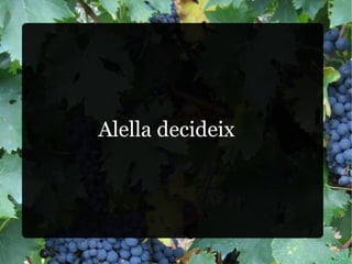 Alella decideix 